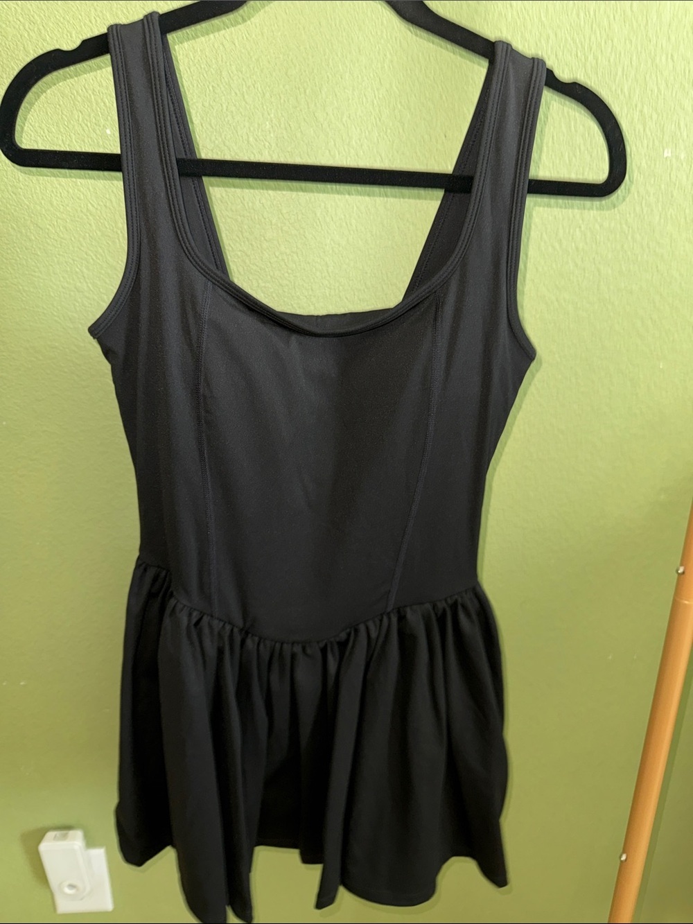 Black Tenis Paddle Dress with removable bow - Picture 6 of 8
